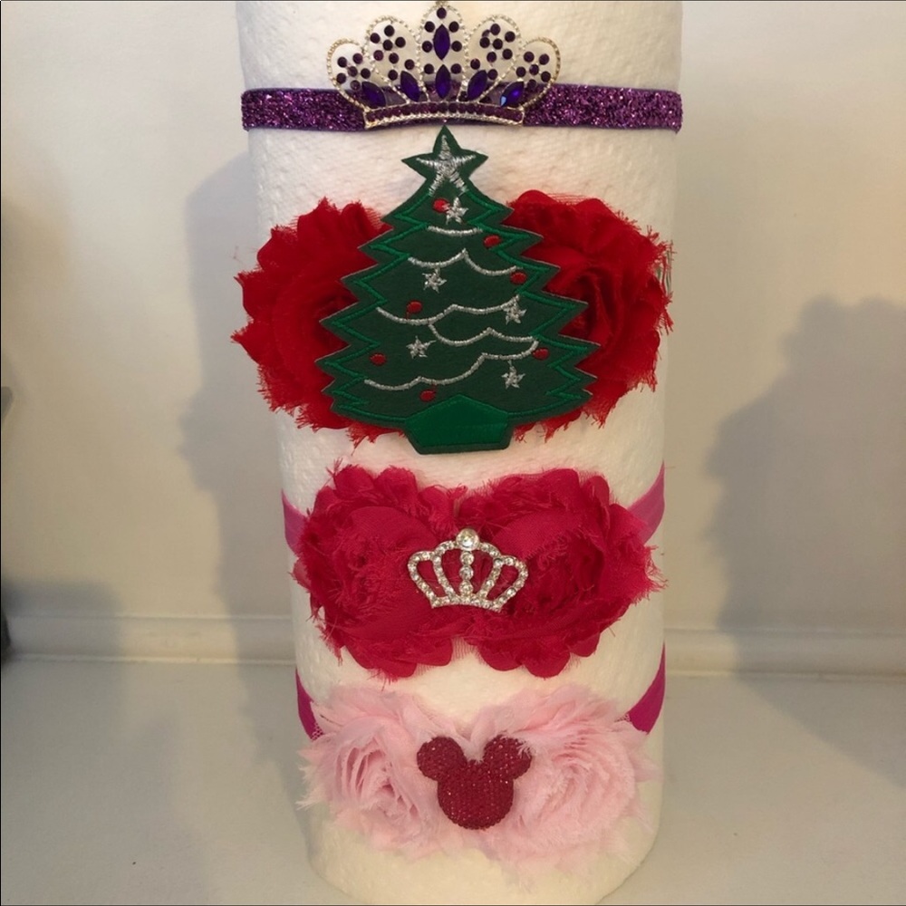 Set of Handmade Infant Headbands
